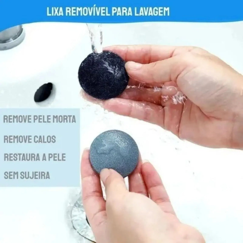 Removedor de Calos Elétrico - Lixa para pés