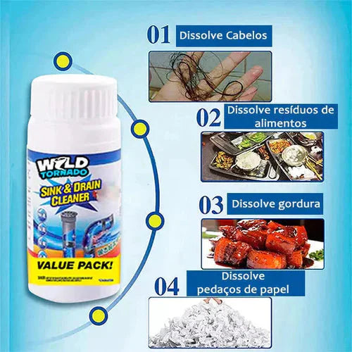 Desentupidor de Canos Wild Tornado