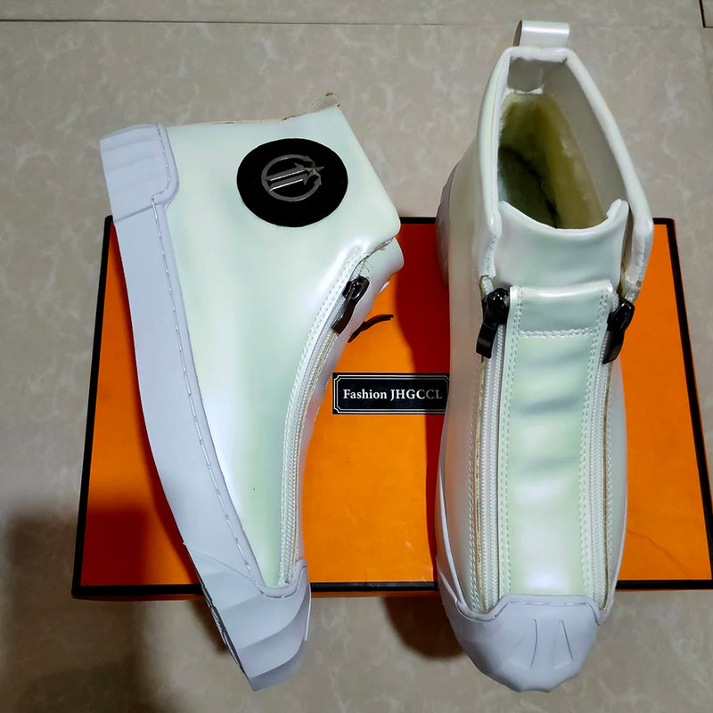 Mocassin de Couro Estilo Britânico Grife
