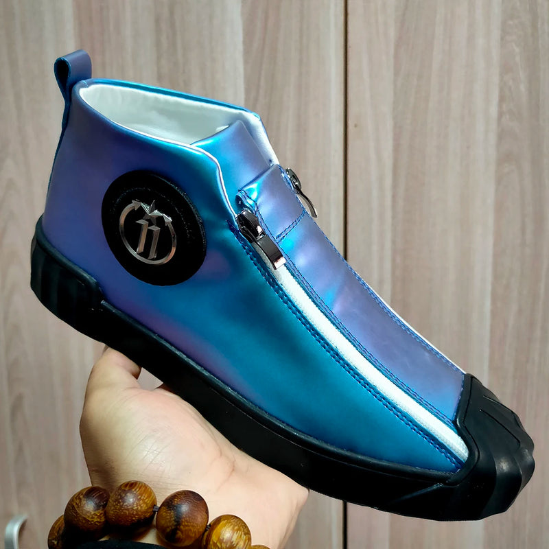Mocassin de Couro Estilo Britânico Grife