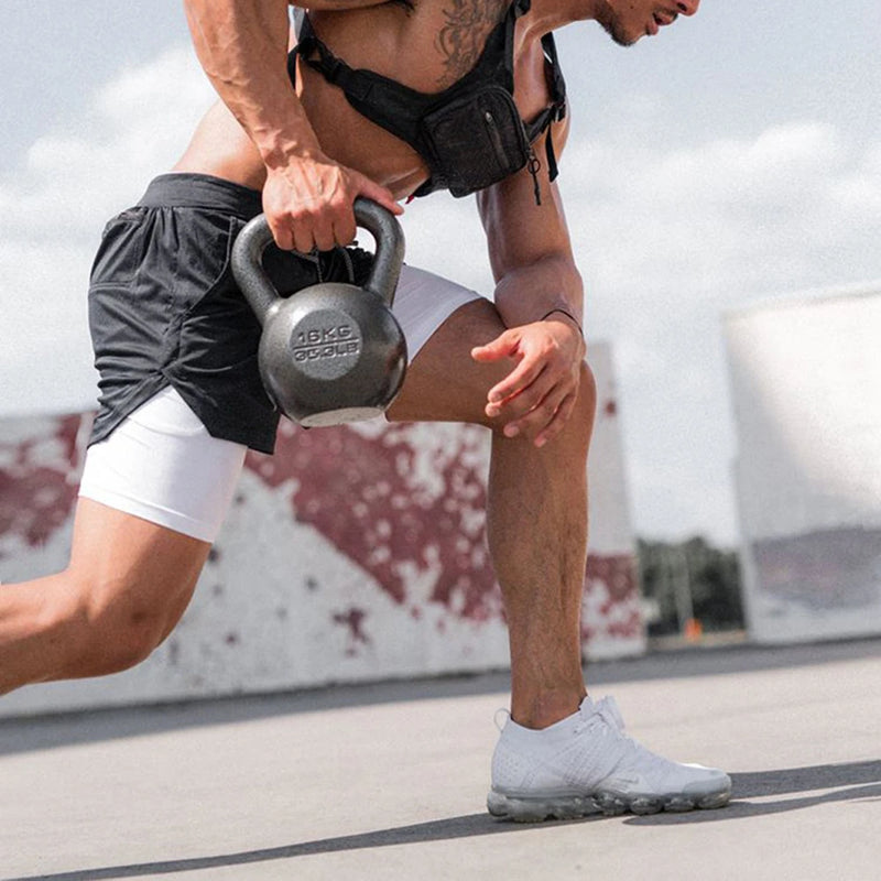 Shorts Esportivo para Treino 2 em 1 Secagem Rápida