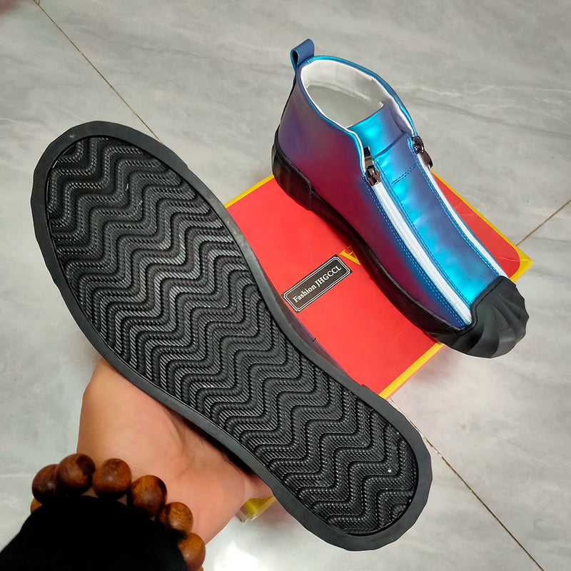 Mocassin de Couro Estilo Britânico Grife