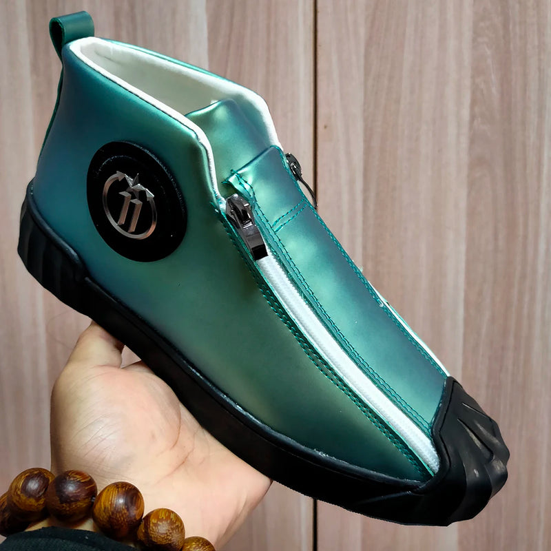 Mocassin de Couro Estilo Britânico Grife